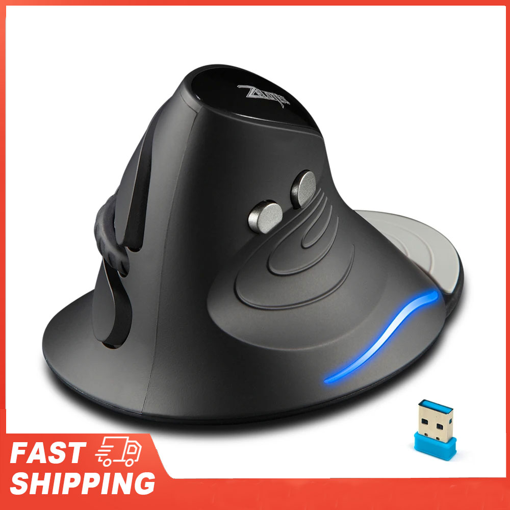 Auto Mouse Mover - เมาส์ไร้สาย ZELOTES F-17 6 ปุ่ม รูปทรงตามหลักสรีรศาสตร์