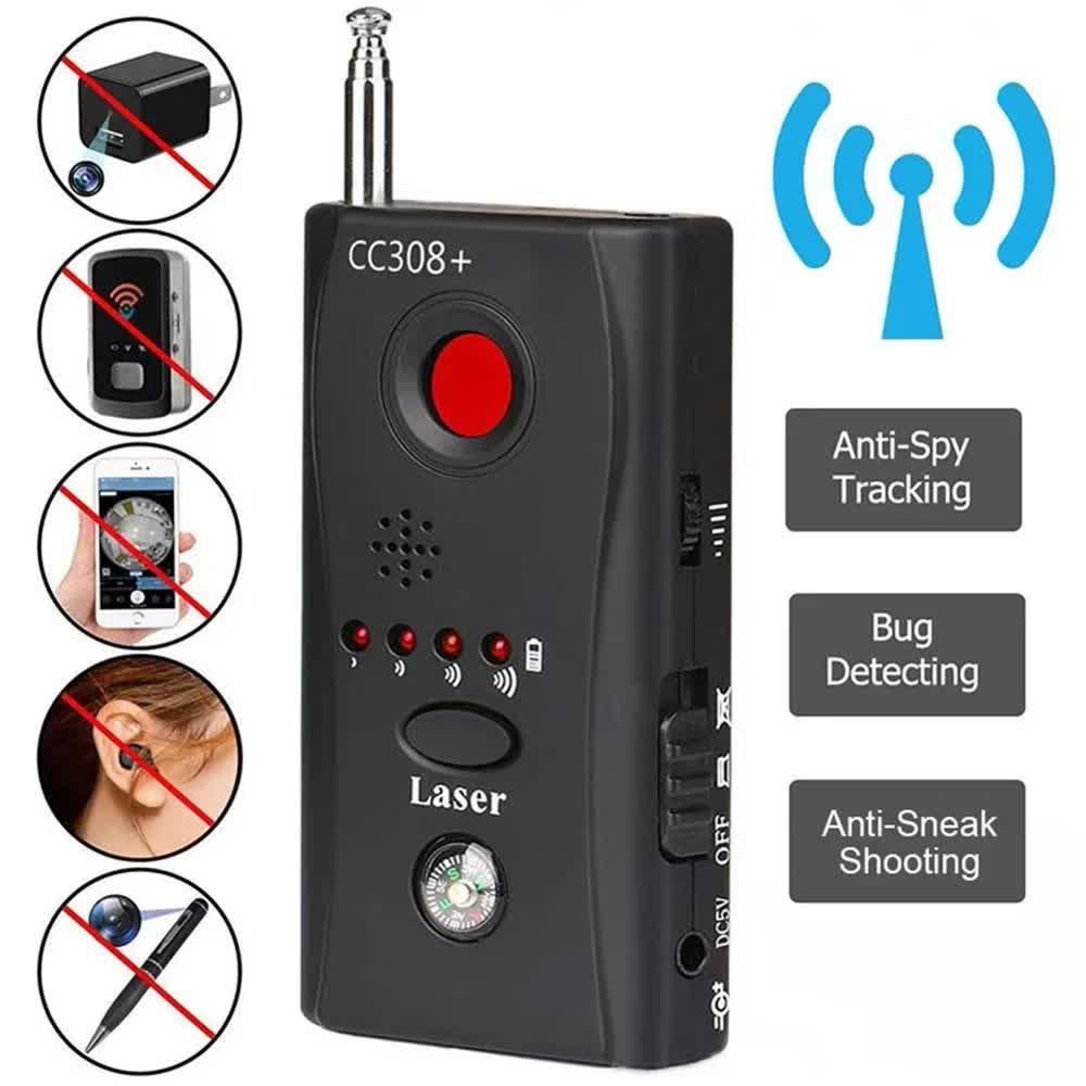 Electronics Gadgets Sale - CC308 แบบพกพาซ่อนเครื่องตรวจจับกล้อง Anti Spy Candid Bug