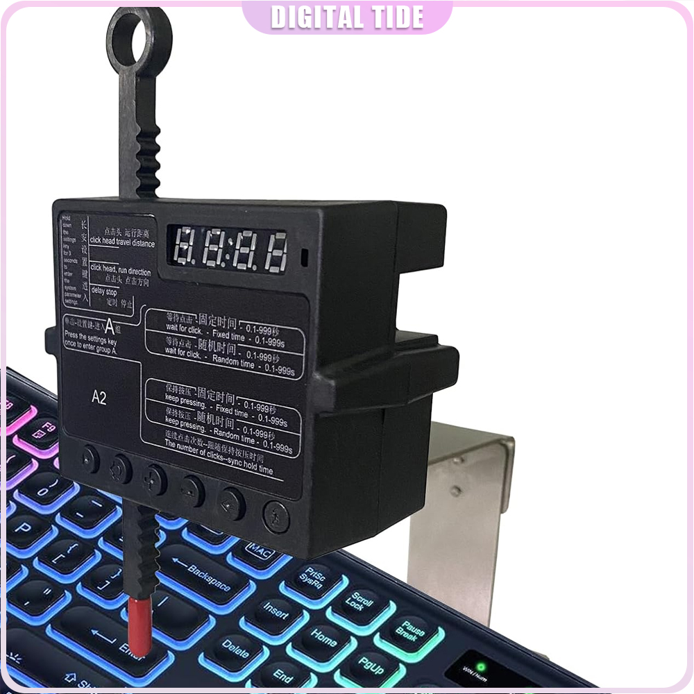 Auto Mouse Mover - ตัวคลิกอัตโนมัติสำหรับคีย์บอร์ดและเมาส์; ตัวช่วยเล่นเกมแบบคลิกสุ่มอัตโนมัติ; เครื่องมือคลิกอัตโนมัติสำหรับเมาส์ (ABC)
