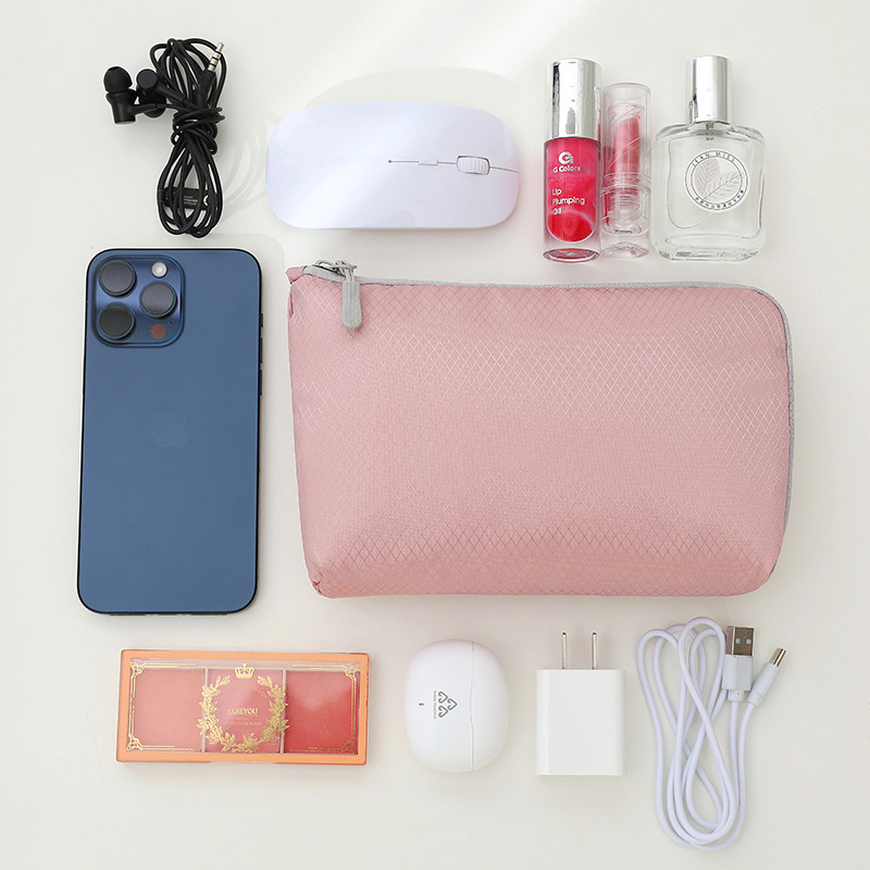 Electronics And Gadgets With U - กระเป๋าเก็บของดิจิตอลอเนกประสงค์ กระเป๋าเดินทางสำหรับสายข้อมูล ที่ชาร์จโทรศัพท์มือถือ ฮาร์ดดิสก์ ยูดิสก์ อุปกรณ์อิเล็กทรอนิกส์