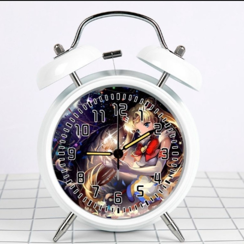 Digital Alarm Clock - SAILOR Moon นาฬิกาปลุกการ์ตูนอะนิเมะบุคลิกภาพแฟชั่นเด็กนักเรียนเงียบ Wake Up on