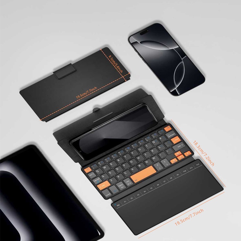 คีย์บอร์ดขนาดเล็กบางเฉียบ คีย์ - Wireless Keyboard Mini บทวิจารณ์และราคา