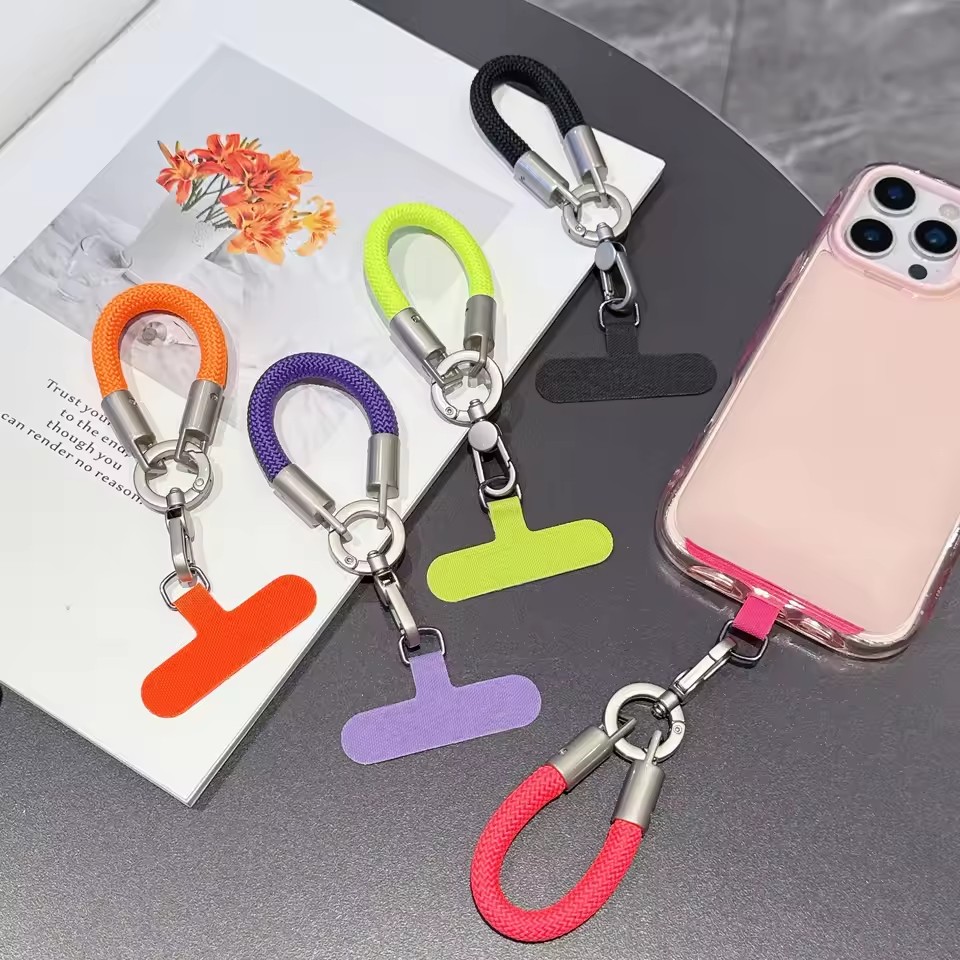 สายคล้องโทรศัพท์โลหะ พร้อมแผ่น - Mobile Electronics Gadgets บทวิจารณ์และราคา