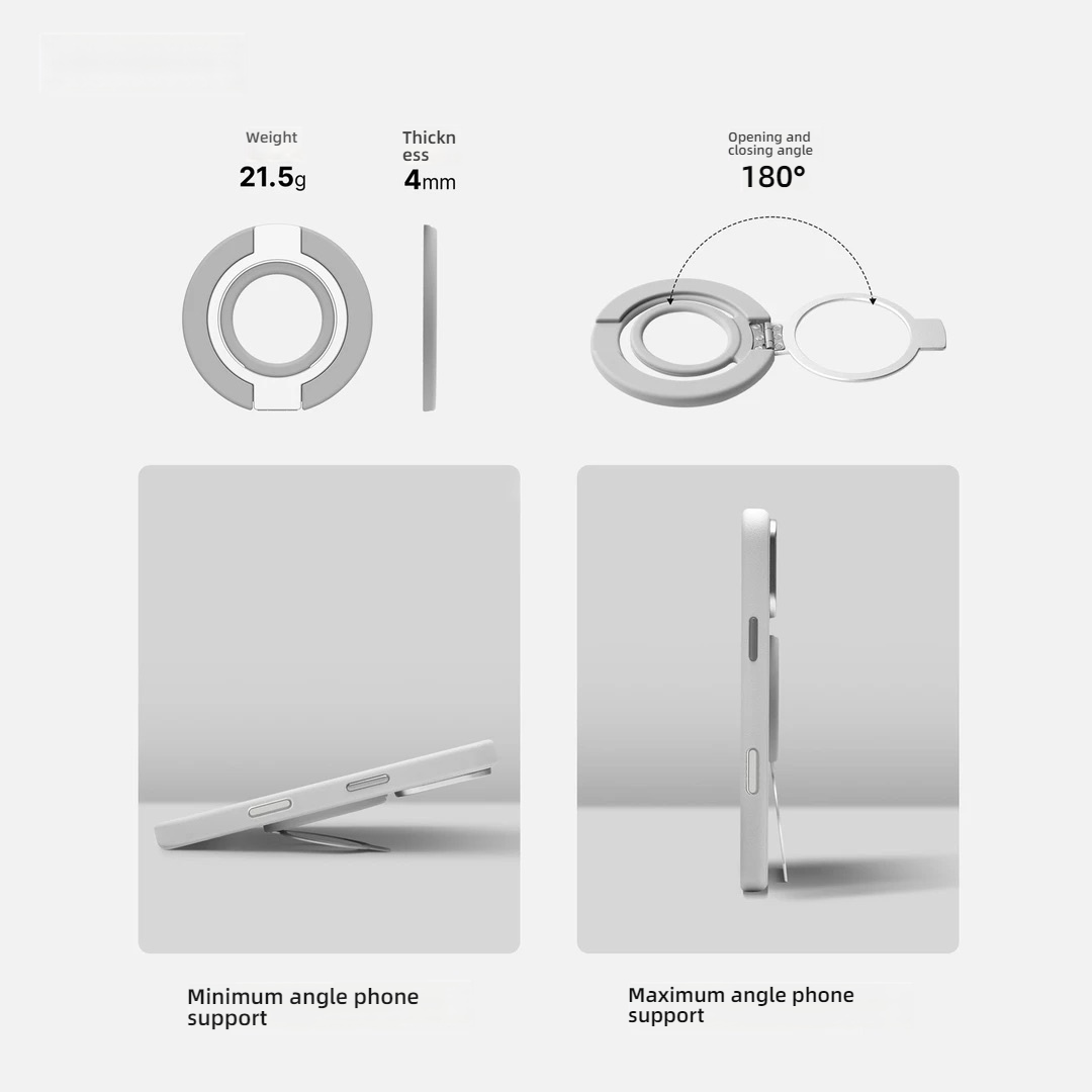 ที่วางโทรศัพท์แบบวงแหวนแม่เหล็ - Mobile Electronics Gadgets บทวิจารณ์และราคา