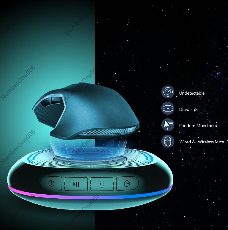 อุปกรณ์เขย่าเมาส์ USB สำหรับคอ - Auto Mouse Mover บทวิจารณ์และราคา