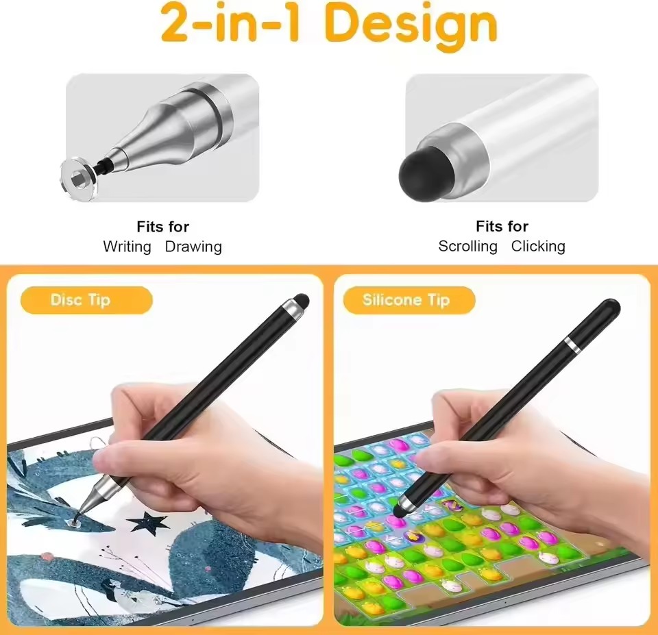 ปากกาสไตลัสอเนกประสงค์ 2 in 1  - Mobile Electronics Gadgets บทวิจารณ์และราคา
