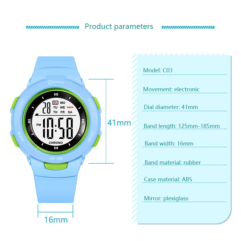 อุทัยนาฬิกาเด็กกีฬาแฟชั่นนาฬิก - Smart Watch Kids บทวิจารณ์และราคา